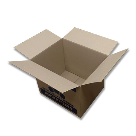 Усиленная картонная коробка для переезда (45 литров) 